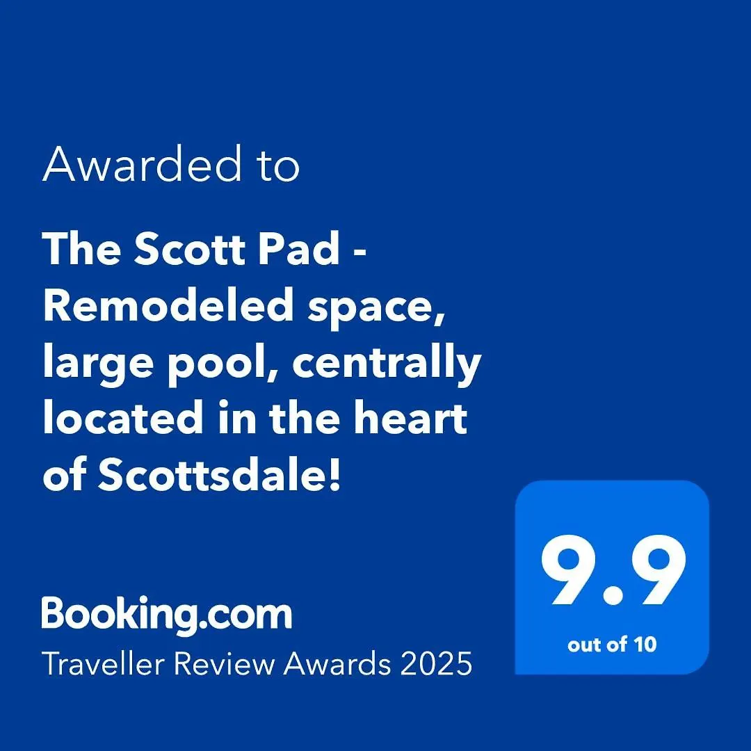 The Scott Pad - Remodeled Space, Large Pool, Centrally Located In The Heart Of Scottsdale! contacts